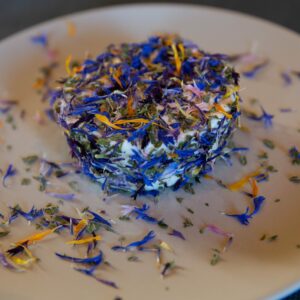 FROMAGE CHEVRE - Le P’ti Fleuri ‘Menthe’