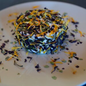 FROMAGE CHEVRE - Le P’ti Fleuri ‘Basilics’