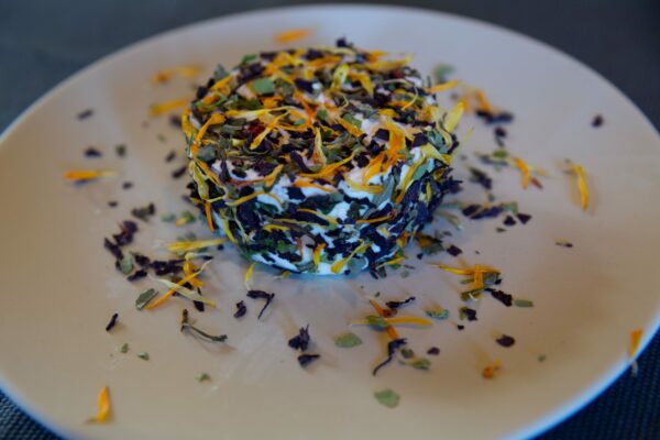 FROMAGE CHEVRE - Le P’ti Fleuri ‘Basilics’