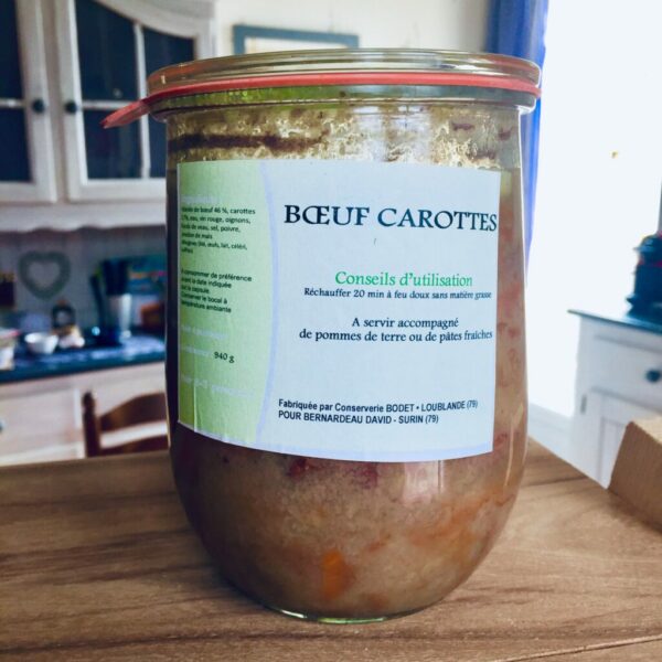 BOEUF CAROTTES - 940g