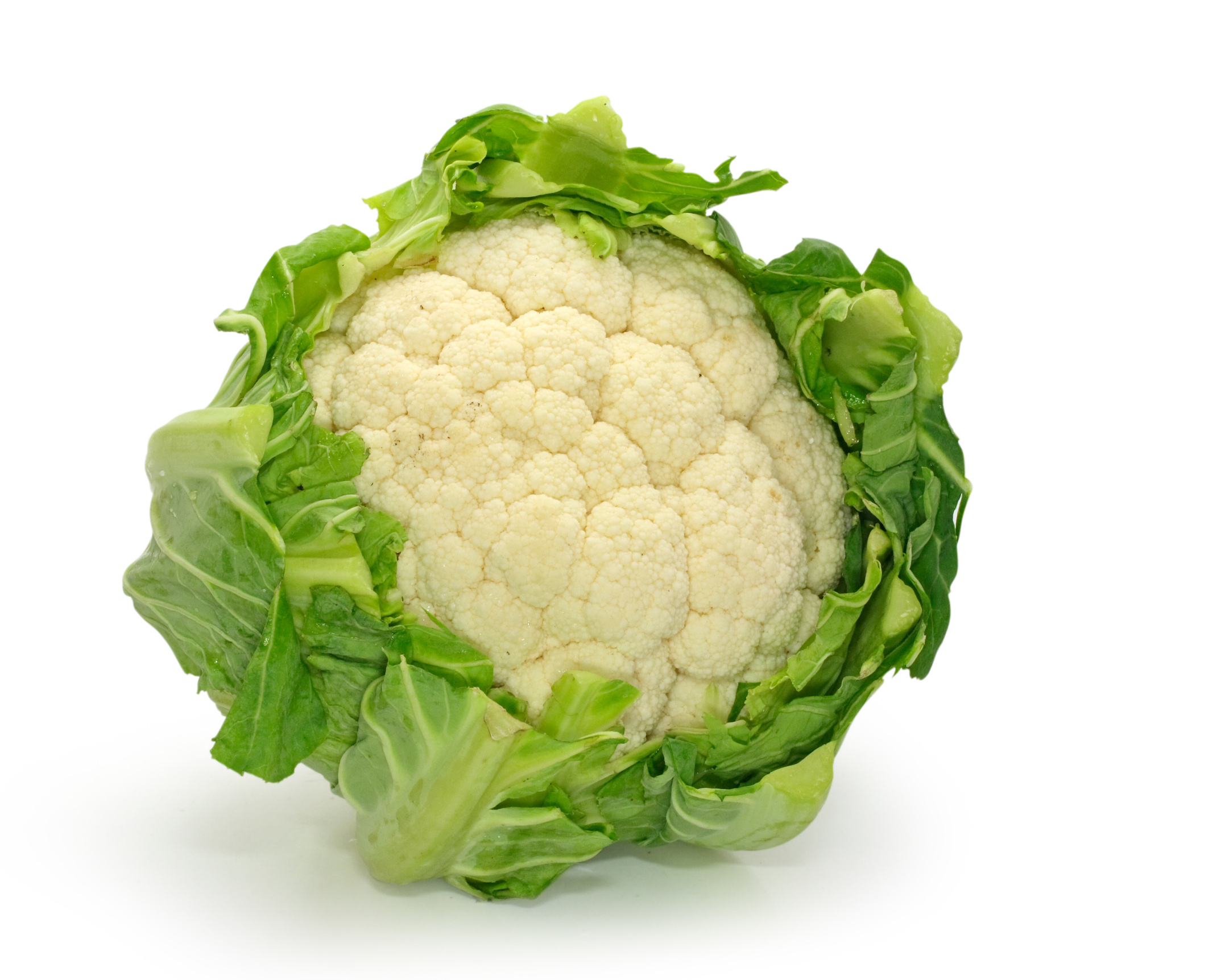 Cauliflower isolated on white background