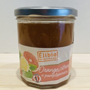 Préparation d'orange citron pamplemousse - BIO - 320g