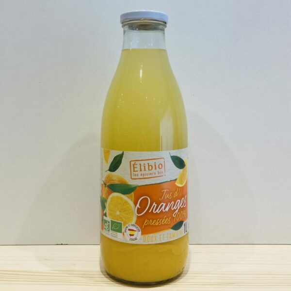 Jus d'oranges pressées 100% - BIO - 1L