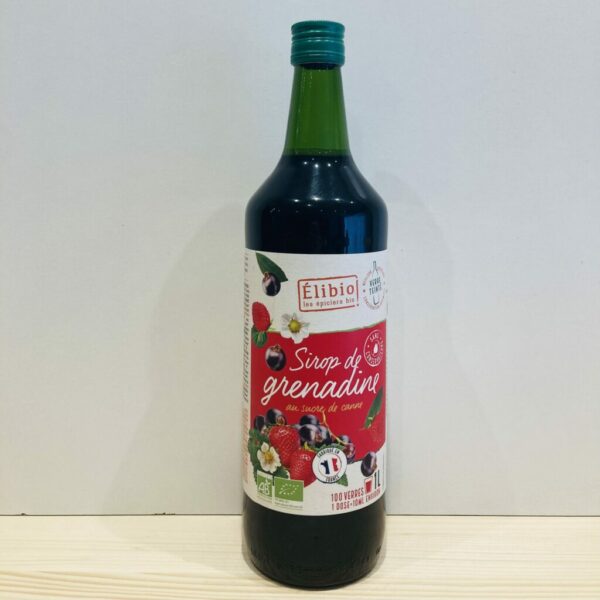 Sirop de grenadine - BIO - 1L