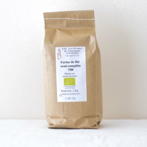 FARINE DE BLÉ T80 BIO 1KG - BIO
