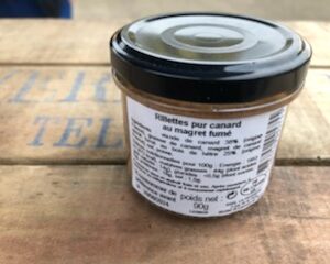 RILLETTE PUR CANARD AU MAGRET FUME
