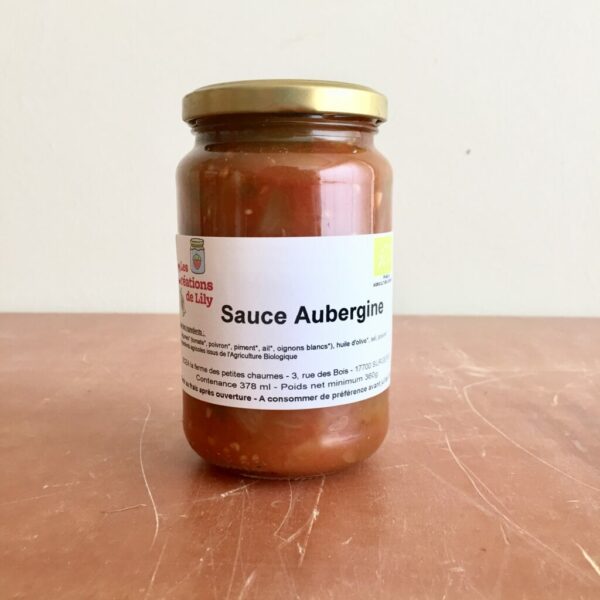 Sauce Aubergine - 360g Bio