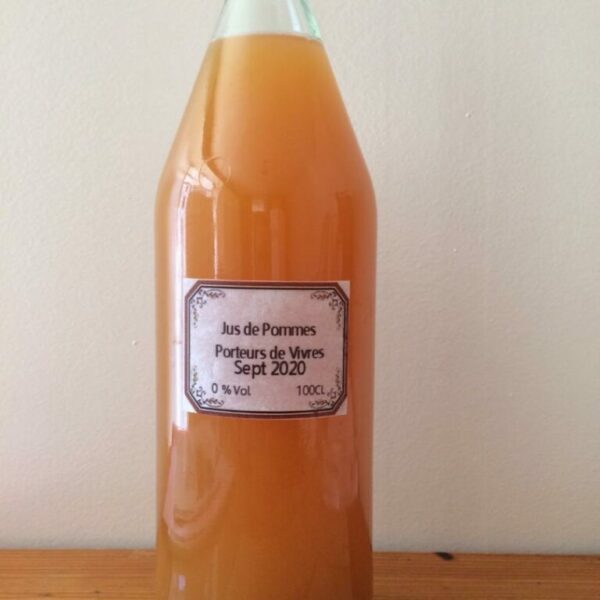 JUS DE POMMES 1L - PORTEURS DE VIVRES