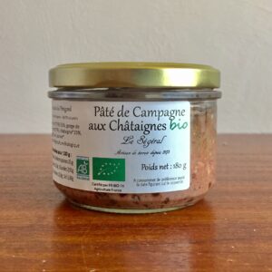 Pâté de Campagne aux Châtaignes - 180g - BIO