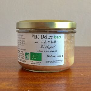 Pâté Délice au foie de volaille - 180g - BIO