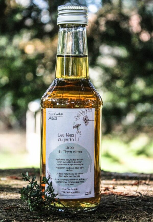 SIROP DE THYM CITRON - 25 cl