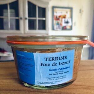 TERRINE DE FOIE DE BOEUF - 200g
