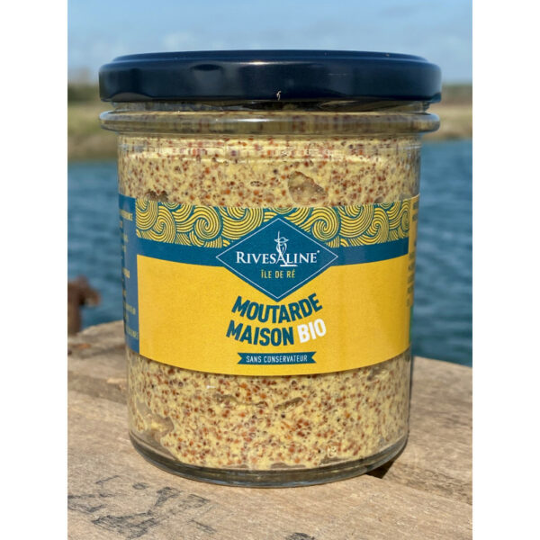 Moutarde maison Bio - Bocal 300 g