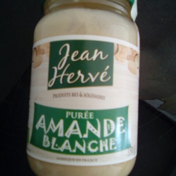 PUREE D'AMANDES BLANCHES BIO - 350G