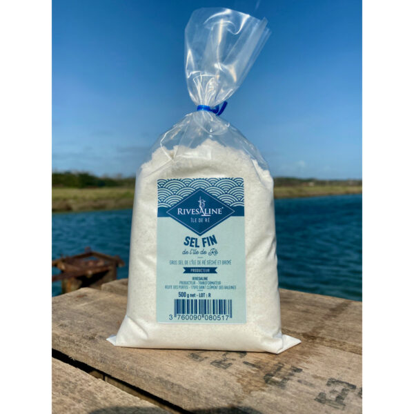 Sel Fin de l'Île de Ré - Sachet 500 g